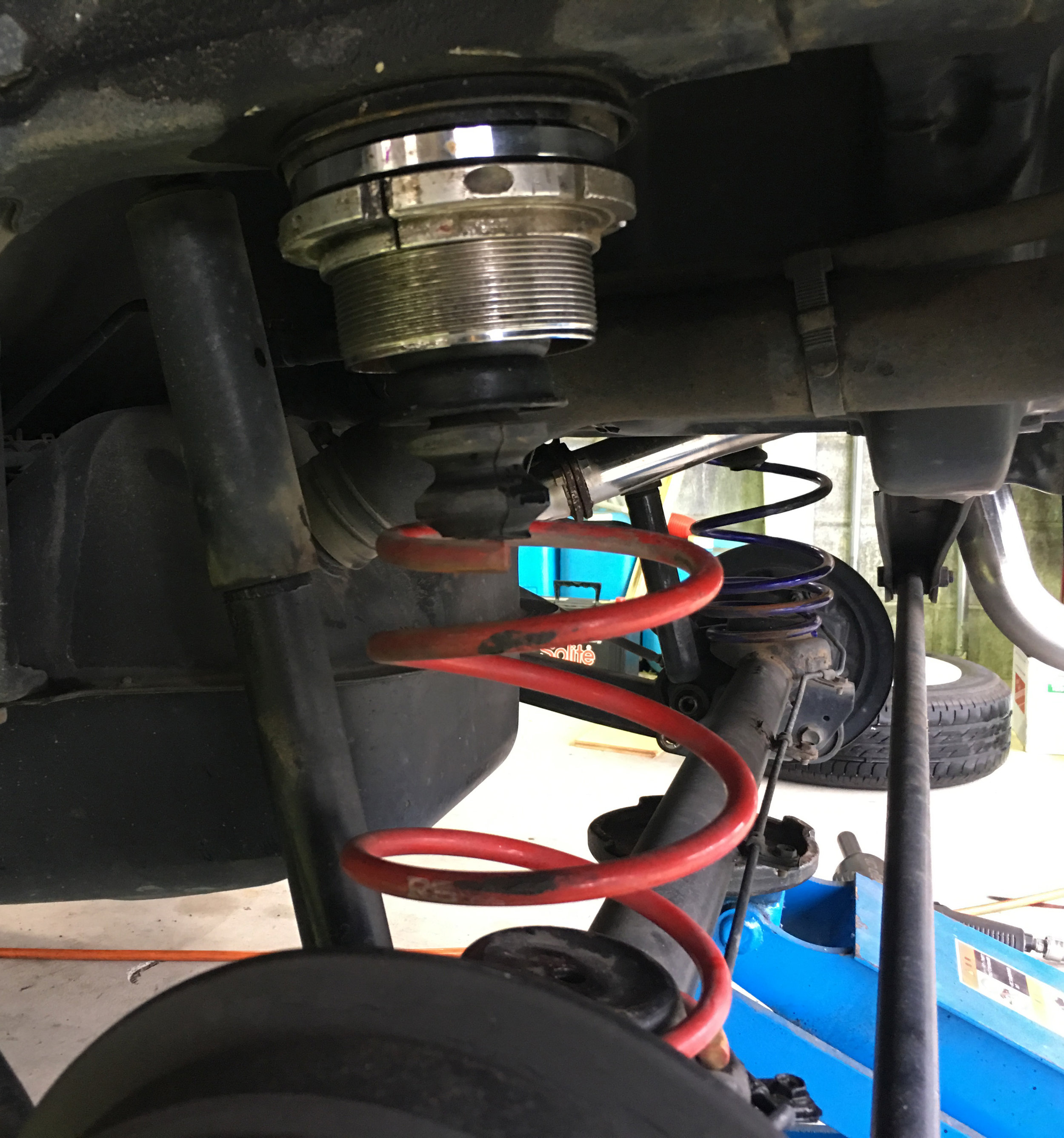 Alto Works Sport Service RSR Basic Coilover Suspension Ready Seat Belt